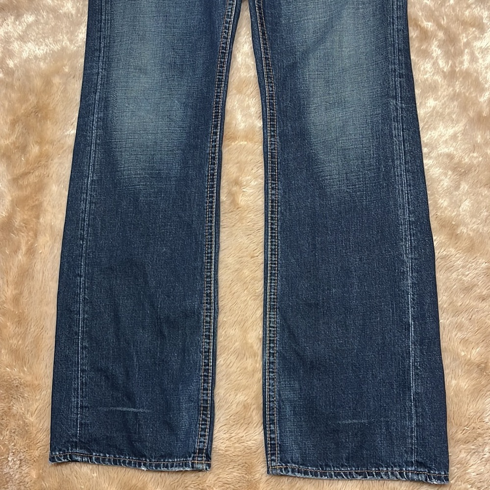 Vintage 1921 Classic Blue Denim Jeans 34/34 - Picture 5 of 16